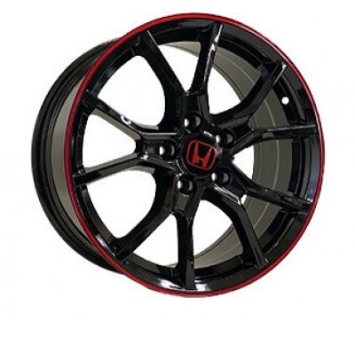 Диски Replica H212 BKLR R17 W7.5 PCD5x114.3 ET42 DIA64.1